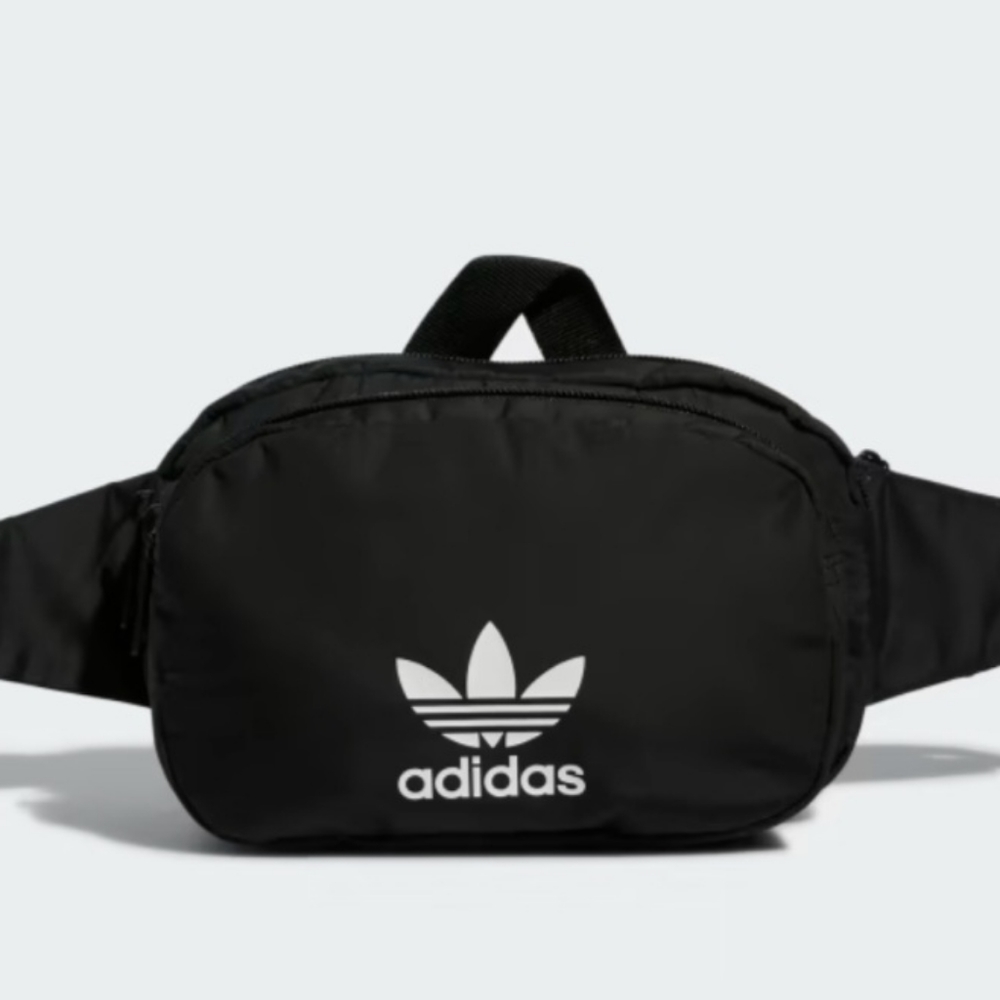 New Adidas black fanny pack bag